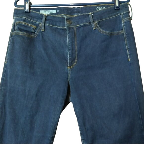Gap 1969 Precision True Skinny Women's Size 33L Classic Casual Denim Jeans - Picture 2 of 6